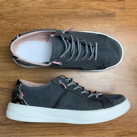 Hey Dude Shoes Hey Dude Womens Karina Shoes In Jet Black Poshmark